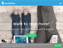 Tablet Screenshot of bookbites.com